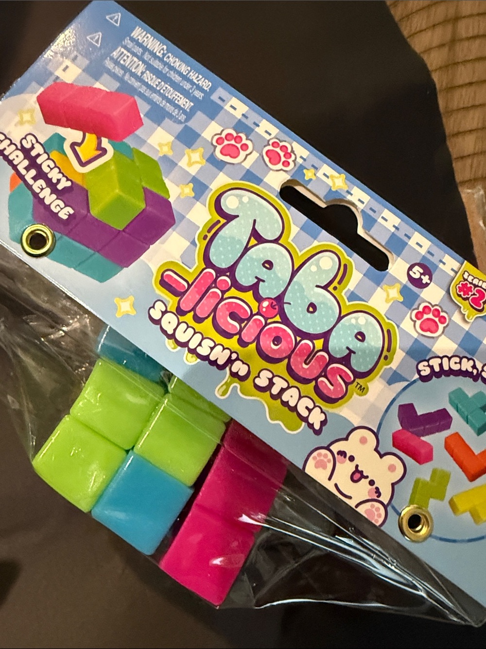 Taba-licious Squishy Stack Sensory Toy - stack cube - Picture 2 of 2